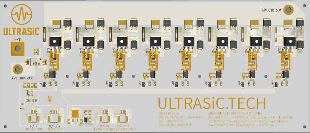 ULTRASiC v1.0 8-Channel SiC Power Stage